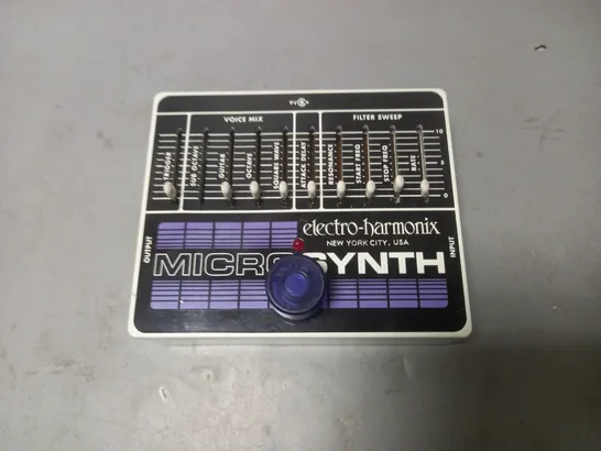 UNBOXED ELECTRO-HARMONIX MICROSYNTH