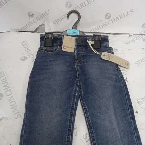 M&S ADJUSTABLE WAIST SUPER COMFY DENIM WITH STRETCH