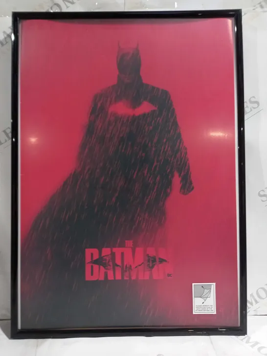 FRAMED DC THE BATMAN FILM ART PRINT