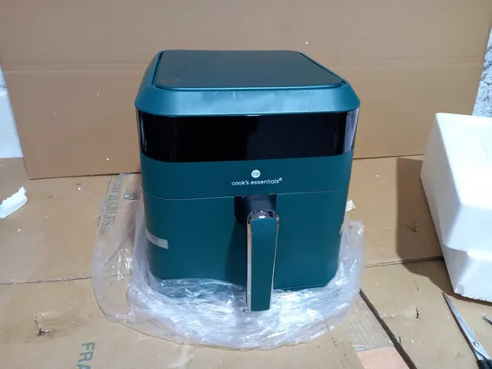 COOKS ESSENTIALS AIR FRYER - EMERALD