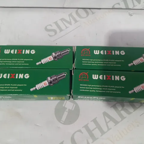 LOT OF 4 WEIXING SPARK PLUGS