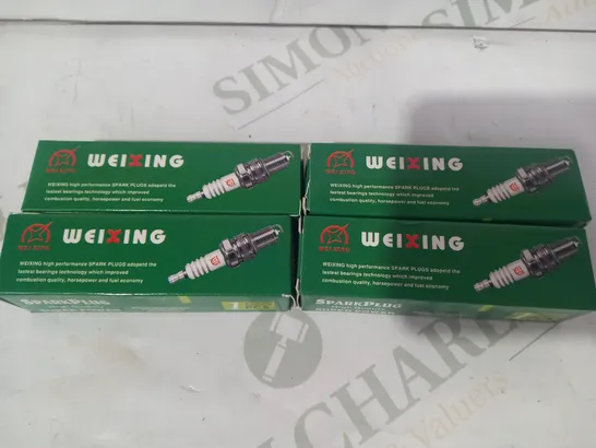 LOT OF 4 WEIXING SPARK PLUGS