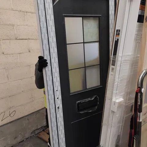 FORTIA MINDIL ANTHRACITE GREY PVC DOOR // SIZE: 2085 X 920mm