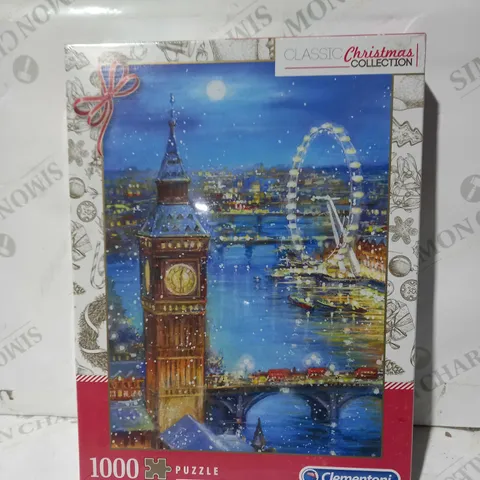 CLEMENTONI CLASSIC CHRISTMAS COLLECTION 1000 PIECE JIGSAW PUZZLE