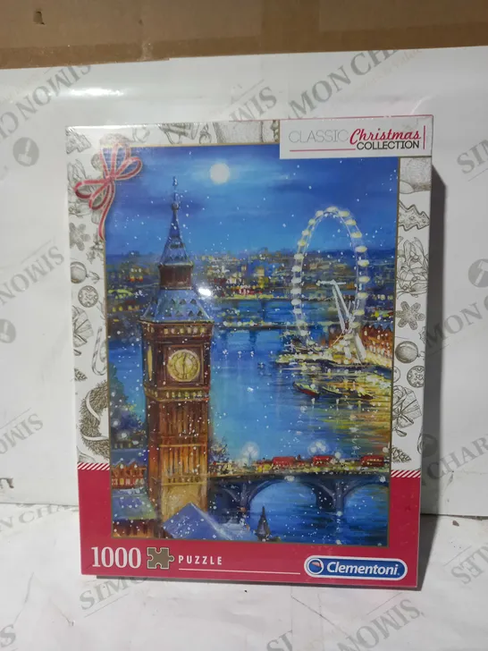 CLEMENTONI CLASSIC CHRISTMAS COLLECTION 1000 PIECE JIGSAW PUZZLE