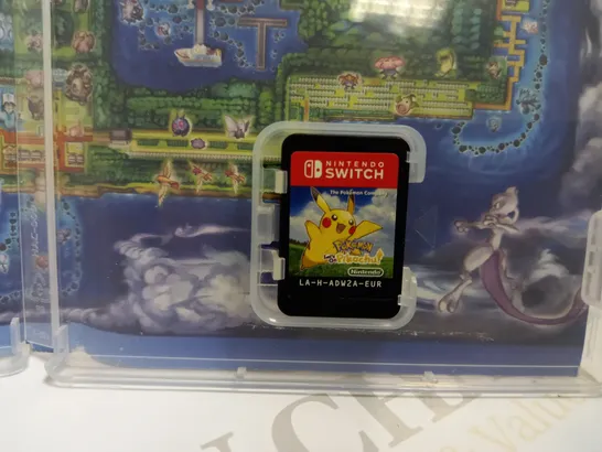 NINTENDO SWITCH POKEMON LETS GO PIKACHU GAME