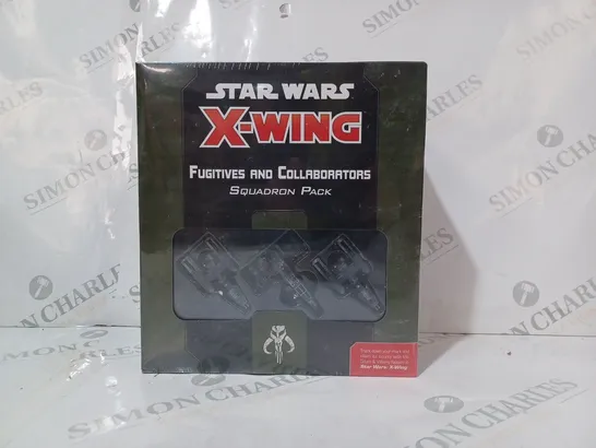 BOXED STAR WARS X-WING FUGITIVES AND COLLABORATORS SQUADRON PACK