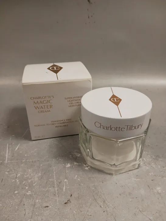 BOXED CHARLOTTE TILBURY MAGIC WATER CREAM - 50ML