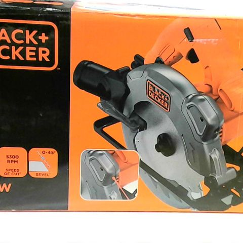 BLACK+DECKER CS1250L-GB CIRCULAR SAW, 1250 W, 66 MM 