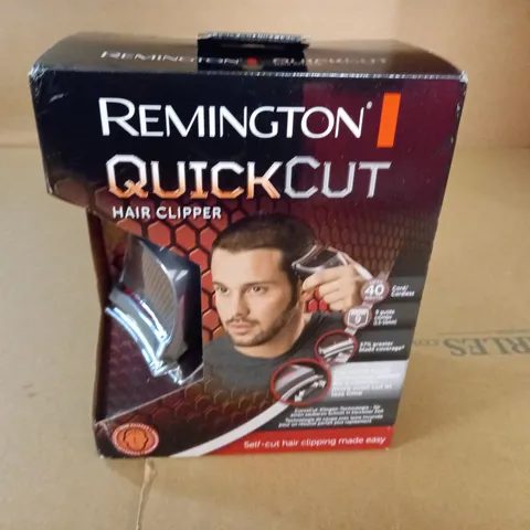 BOXED REMINGTON QUICK CUT HAIR CLIPPERS 