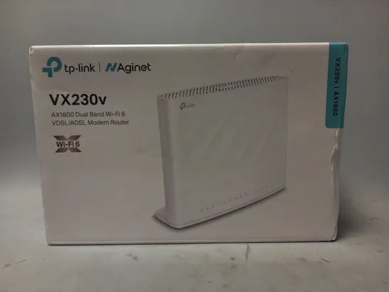 BOXED TP-LINK XV230V AX1800 DUAL BAND WI-FI 6 MODEM ROUTER