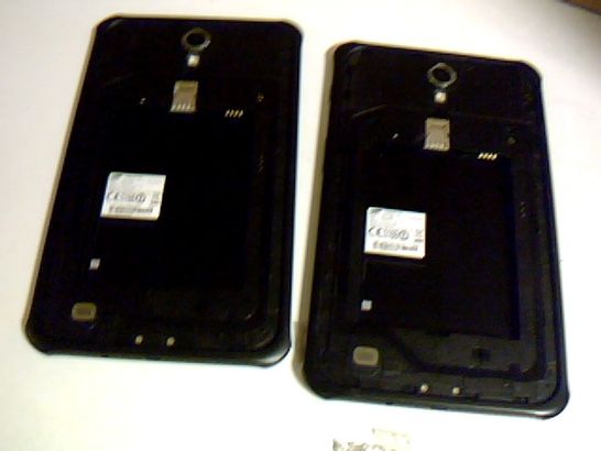 TWO SAMSUNG TABLET DEVICES FOR PARTS