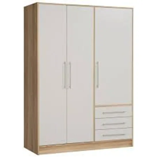 SHOAF 3 DOOR WARDROBE (4 BOXES)