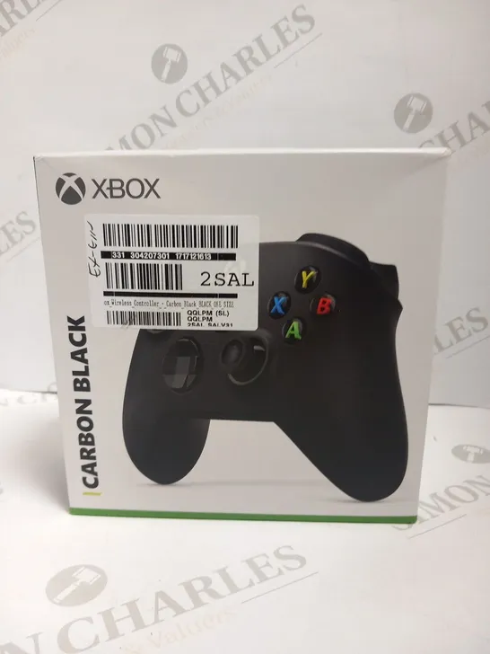 BOXED XBOX CARBON BLACK WIRELESS CONTROLLER