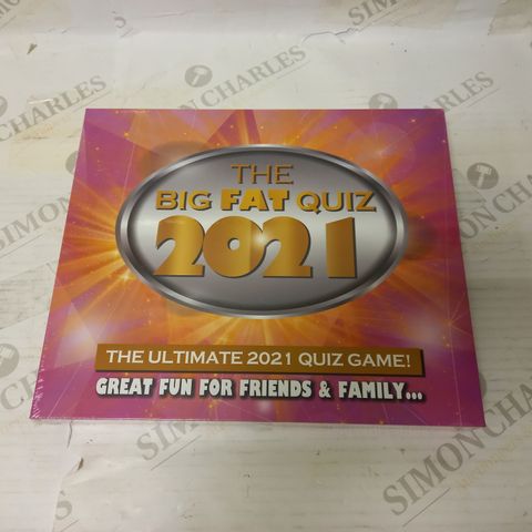 BOXED AND SEALED BIG FAT QUIZ 2021 GAME