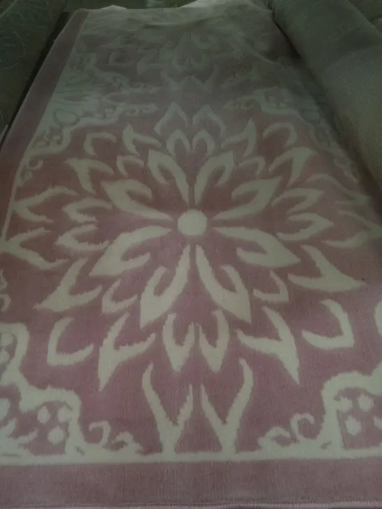 FLORAL IVORY/PINK RUG 240X300CM