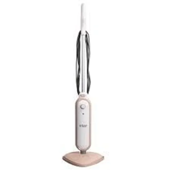 BOXED RUSSELL HOBBS STEAM & CLEAN STEAM MOP - BLUSH AND WHITE RRP £39.99