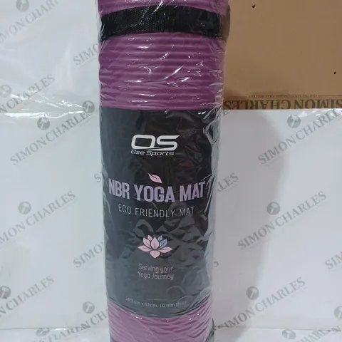 OZE SPORTS ECO FRIENDLY NBR YOGA MAT