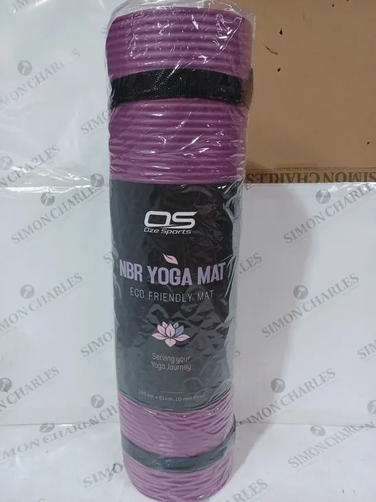 OZE SPORTS ECO FRIENDLY NBR YOGA MAT