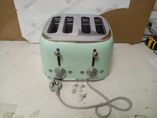 SMEG TSF03PGUK RETRO 4 SLICE TOASTER