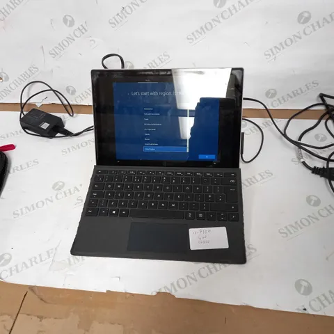 MICROSOFT SURFACE MODEL 1807, INTEL CORE I5-7300, 4GB RAM, 128GB SSD