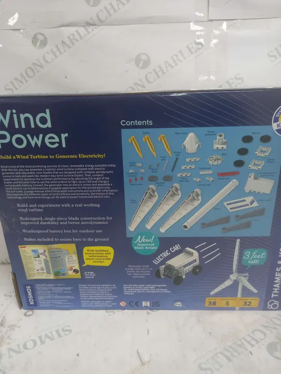 THAMES & KOSMOS WIND POWER 4.0 SCIENCE KIT