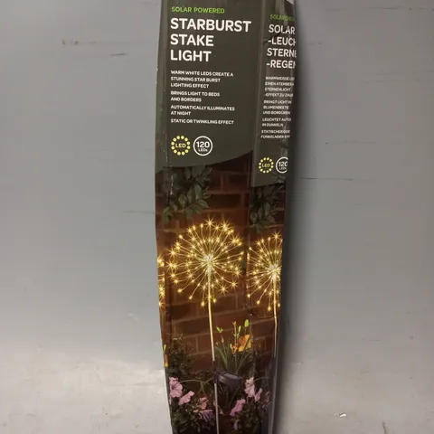 SMART SOLAR STARBURST STAKE LIGHT