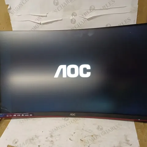 AOC GAMING C32G2ZE 32 INCH VA CURVED MONITOR (1920X1080 @ 240HZ) [COLLECTION ONLY]