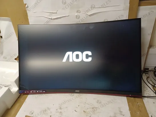 AOC GAMING C32G2ZE 32 INCH VA CURVED MONITOR (1920X1080 @ 240HZ) [COLLECTION ONLY]