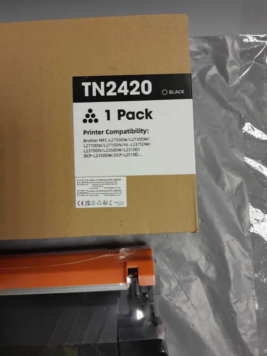 BOXED AND SEALED COLOURFLY TONER CARTRIDGE IN BLACK TN2420