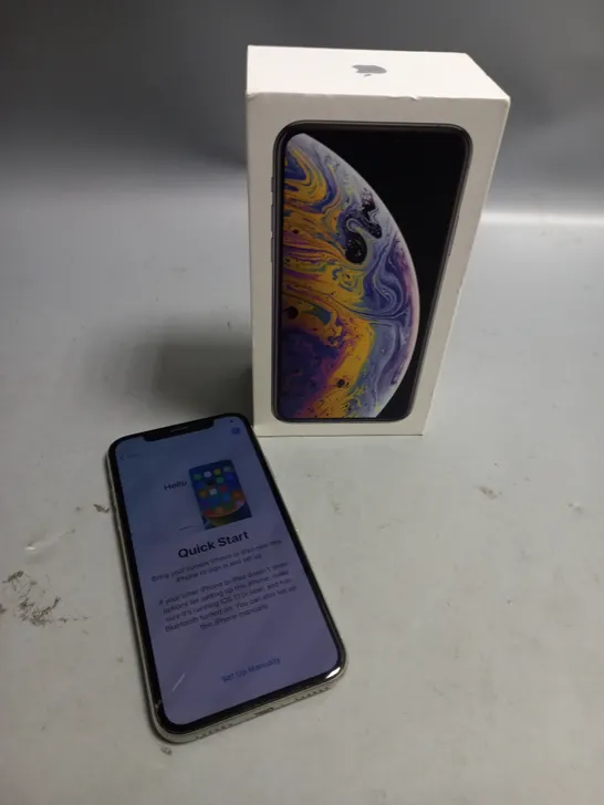 BOXED IPHONE XS 64GB WHITE
