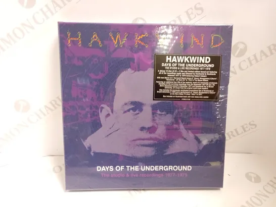 SEALED HAWKWIND DAYS OF THE UNDERGROUND