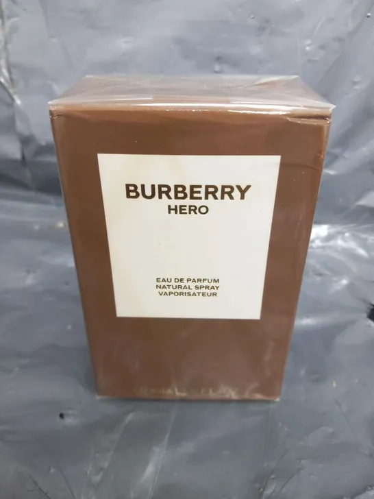 BOXED AND SEALED BURBERRY HERO EAU DE PARFUM 50ML