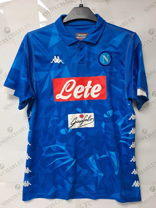 KAPPA NAPOLI FOOTBALL CLUB POLO SHIRT - LARGE