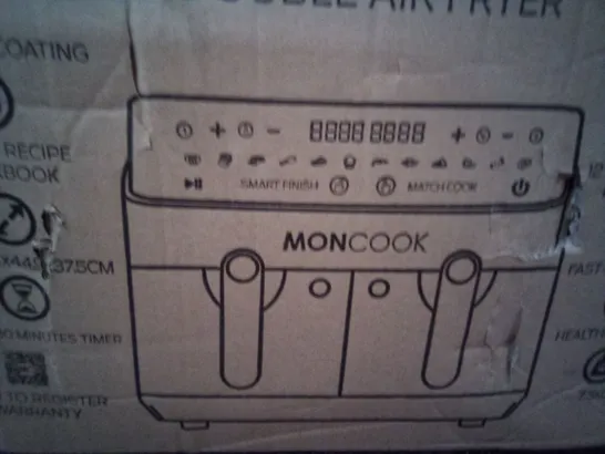 BOXED MONCOOK DOUBLE AIR FRYER