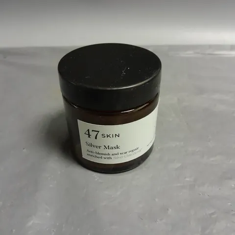 47SKIN ANTI-BLEMISH AND SCARE REPAIR SILVER MASK 60ML