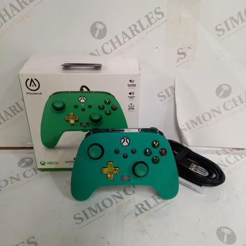 XBOX ENHANCED WIRED CONTROLLER IN GREEN