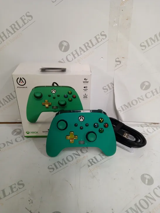 XBOX ENHANCED WIRED CONTROLLER IN GREEN