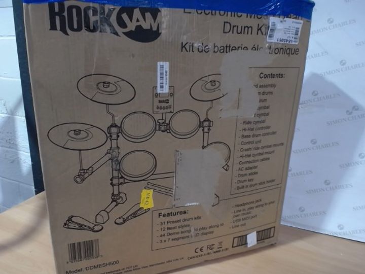 Lot 2237 ROCK JAM ELECTRONIC DRUM KIT Simon Charles Auctioneers