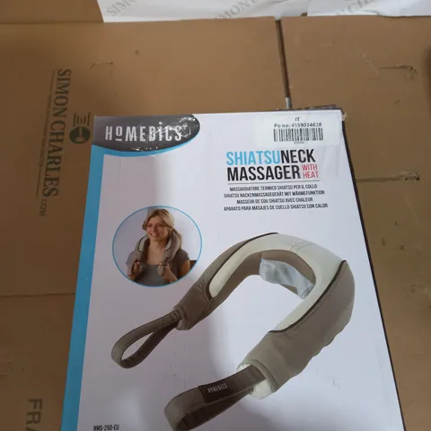 BOXED HOMEDICS SHIATSU NECK MASSAGER WITH HEAT