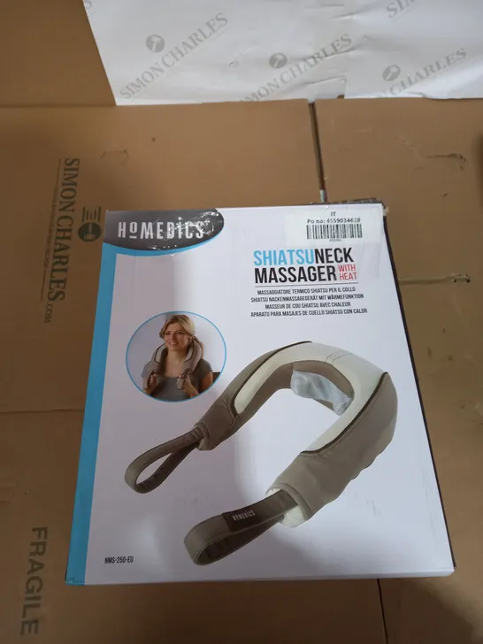 BOXED HOMEDICS SHIATSU NECK MASSAGER WITH HEAT