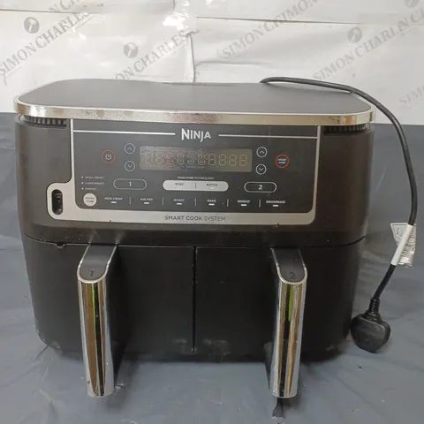 NINJI SMART COOK DUAL AIR FRYER BLACK