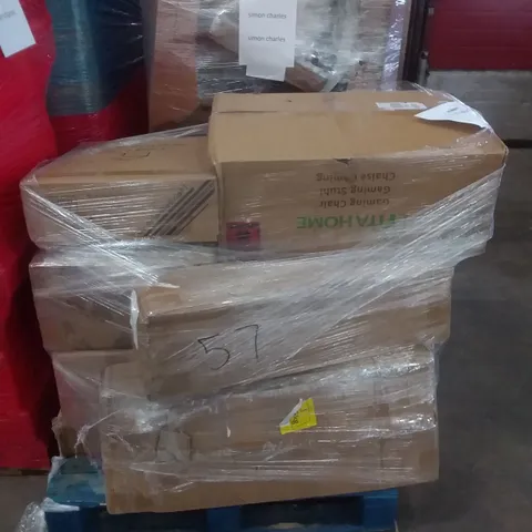 PALLET OF ASSORTED ITEMS INCLUDING LYITA HOME GAMING CHAIR, EMALL LIFE, HOMIDEC, DRIPEX OFFICE CHAIR