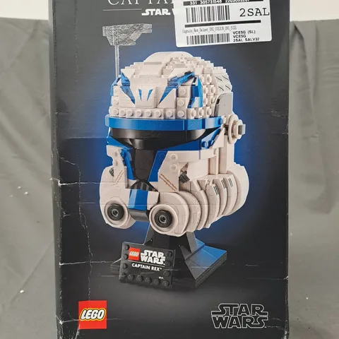 BOXED LEGO STAR WARS CAPTAIN REX HELMET 75349