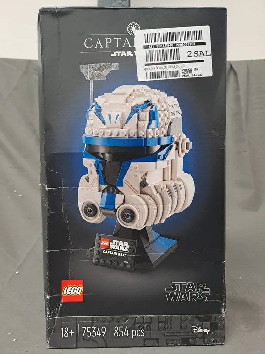 BOXED LEGO STAR WARS CAPTAIN REX HELMET 75349 RRP £59.99