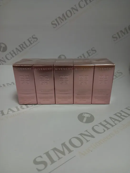 LOT OF 10 GIVENCHY ANTI-FATIGUE RADIANCE REVIVER CREAM - (10 X 5ML)