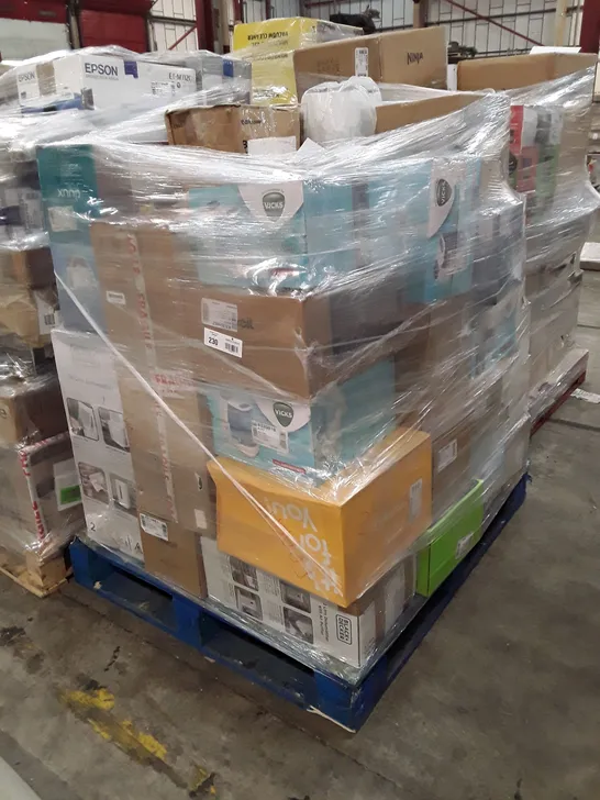 PALLET OF APPROXIMATELY 40 UNPROCESSED RAW RETURN HOUSEHOLD AND ELECTRICAL GOODS TO INCLUDE;