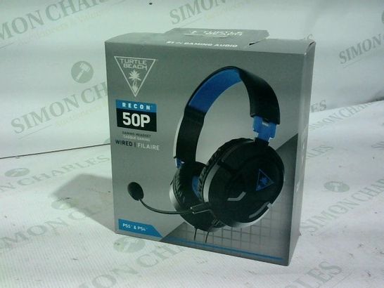 TURTLE BEACH RECON 50P HEADSET FOR PLAYSTATION