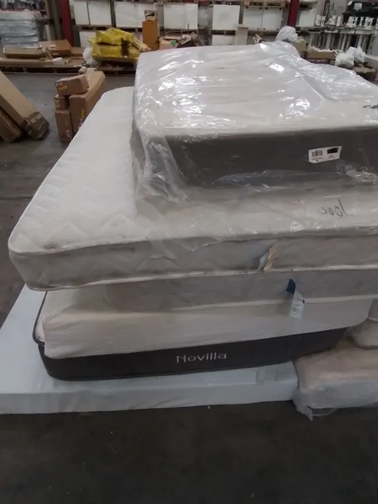 6 X ASSORTED DESIGNER MATTRESSES, SIZES MAY VARY