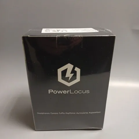 BOXED SEALED POWER LOCUS BLUETOOTH OVER EAR HEADPHONES